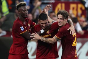 Abraham Zaniolo Pellegrini AS Roma v Empoli FC - Serie A