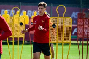 kumbulla trigoria AS Roma Training Session