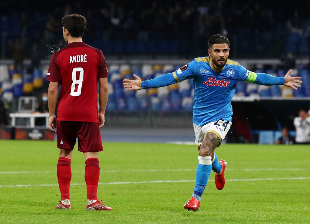 insigne SSC Napoli v Legia Warszawa: Group C - UEFA Europa League