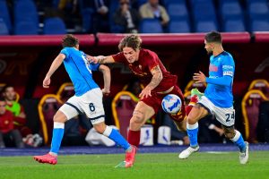 Zaniolo AS Roma v SSC Napoli - Serie A