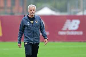 Mourinho AS Roma Training Session