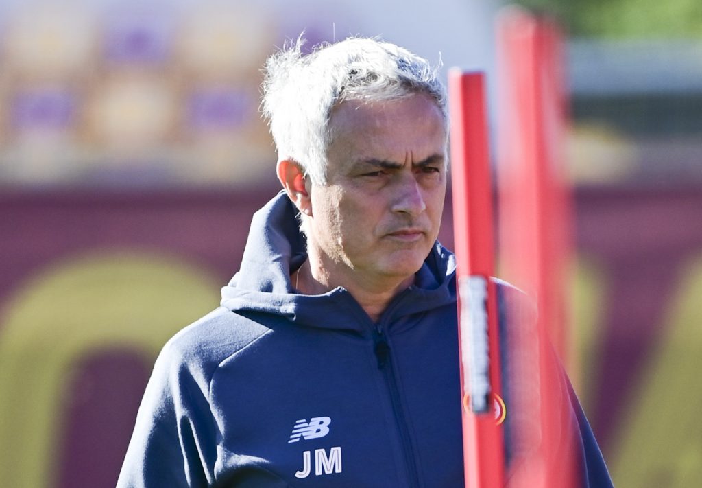 mourinho AS Roma Training Session