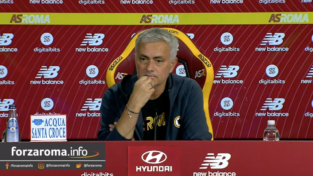 mourinho roma milan conferenza