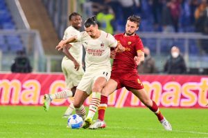 Cristante AS Roma v AC Milan - Serie A