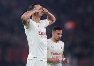 Ibrahimovic AS Roma v AC Milan - Serie A