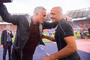Mourinho Spalletti AS Roma v SSC Napoli - Serie A