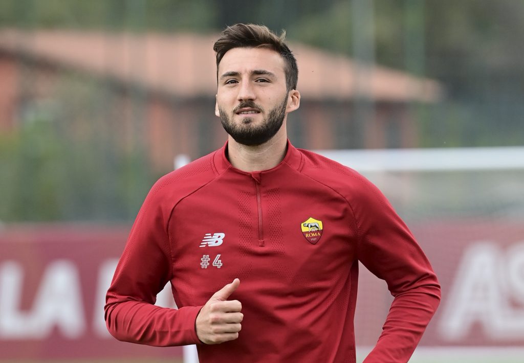 cristante AS Roma Training Session