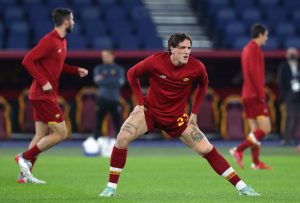 zaniolo AS Roma v AC Milan - Serie A