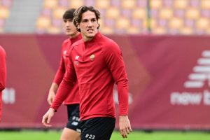 Zaniolo AS Roma Training Session