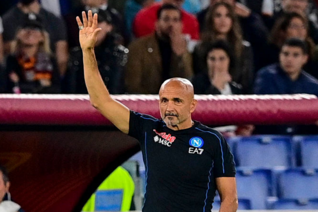 Spalletti AS Roma v SSC Napoli
