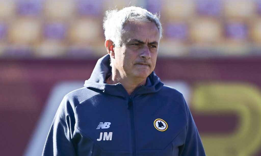 mourinho AS Roma Training Session