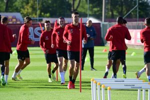 AS Roma Training Session