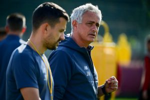 trigoria mourinho sacramento AS Roma Training Session