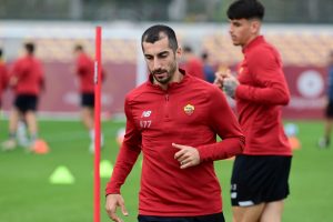 mkhitaryan AS Roma Training Session