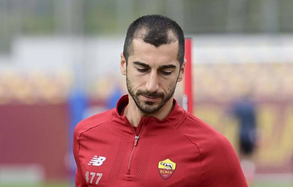 mkhitaryan AS Roma Training Session