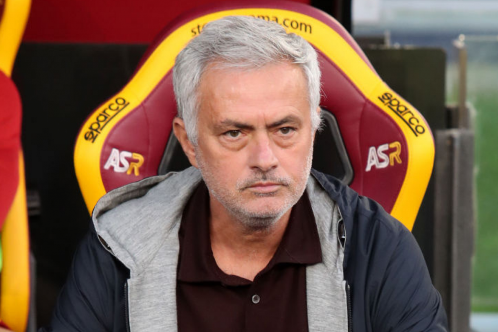 Mourinho AS Roma v SSC Napoli