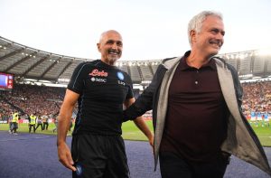 Mourinho Spalletti AS Roma v SSC Napoli - Serie A