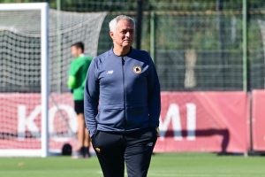 mourinho AS Roma Training Session