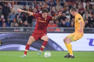 zaniolo AS Roma v FK Bodo/Glimt: Group E - UEFA Europa Conference League