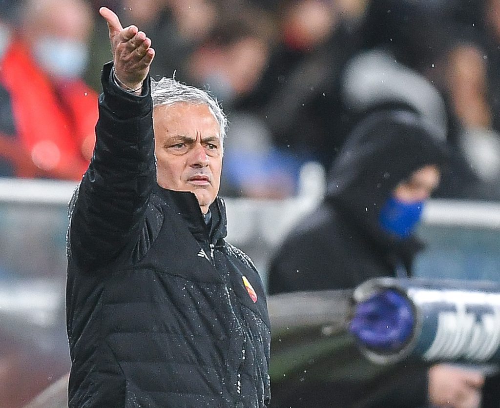 Mourinho Genoa CFC v AS Roma - Serie A