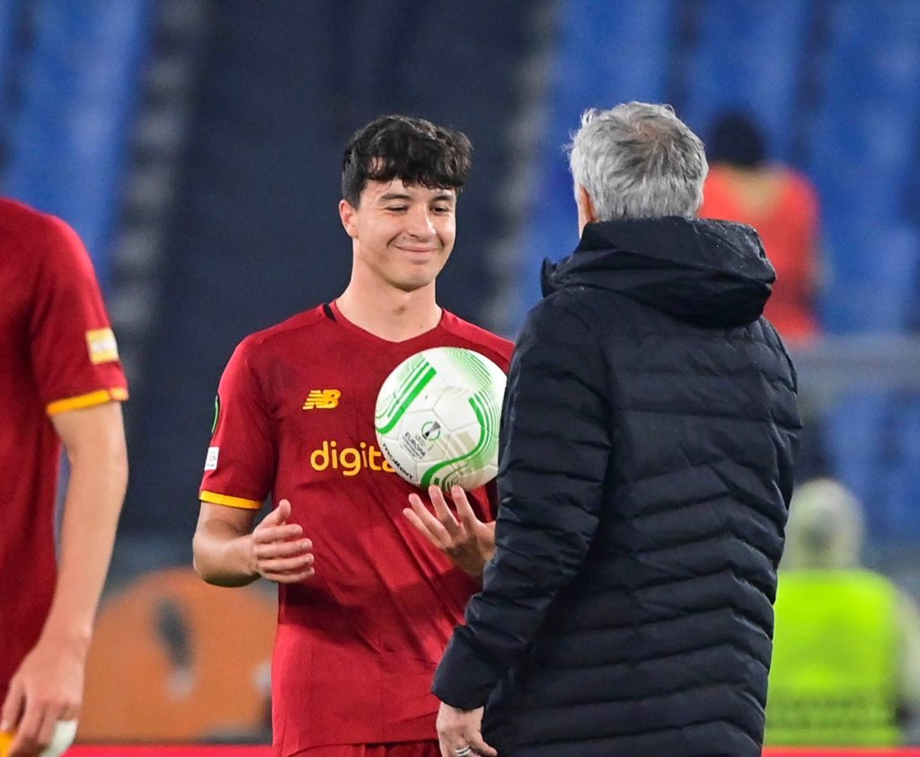 Missori AS Roma v Zorya Lugansk: Group E - UEFA Europa Conference League