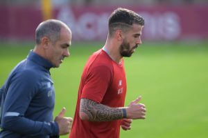 AS Roma trigoria allenamento spinazzola