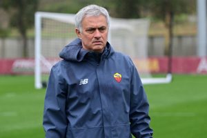 mourinho AS Roma Training Session
