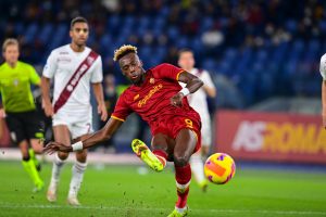 gol abraham AS Roma v Torino FC - Serie A