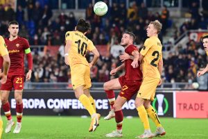 veretout AS Roma v FK Bodo/Glimt: Group C - UEFA Europa Conference League