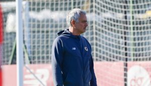 mourinho AS Roma Training Session