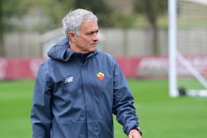 mourinho AS Roma Training Session