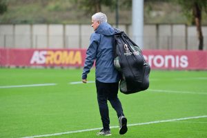 mourinho AS Roma Training Session