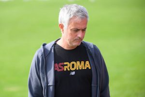 AS Roma trigoria allenamento mourinho