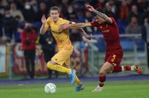 ibanez solbakken AS Roma v FK Bodo/Glimt: Group E - UEFA Europa Conference League
