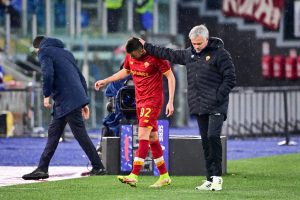 mourinho el shaarawy AS Roma v Torino FC - Serie A