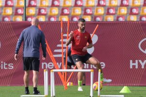 AS Roma trigoria allenamento spinazzola