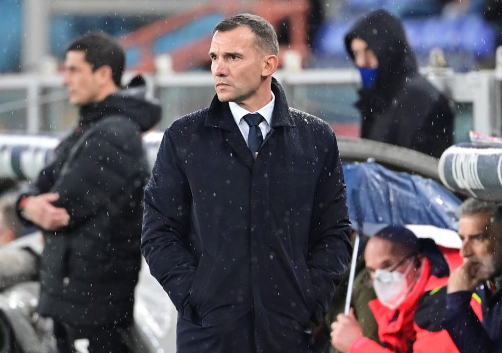 Shevchenko Genoa CFC v AS Roma - Serie A