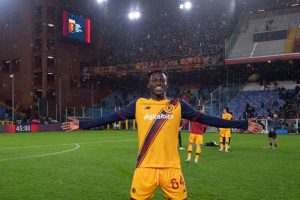 Felix Afena Genoa CFC v AS Roma - Serie A