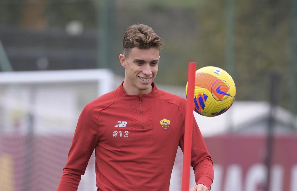 calafiori AS Roma Training Session