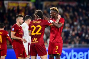 abraham zaniolo gol esultanza  AS Roma v Torino FC - Serie A
