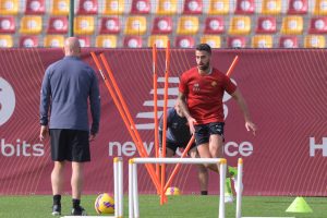 AS Roma trigoria allenamento spinazzola