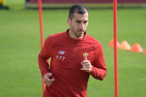AS Roma trigoria allenamento mkhitaryan