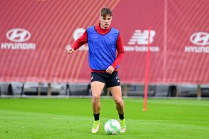 Zalewski AS Roma Training Session