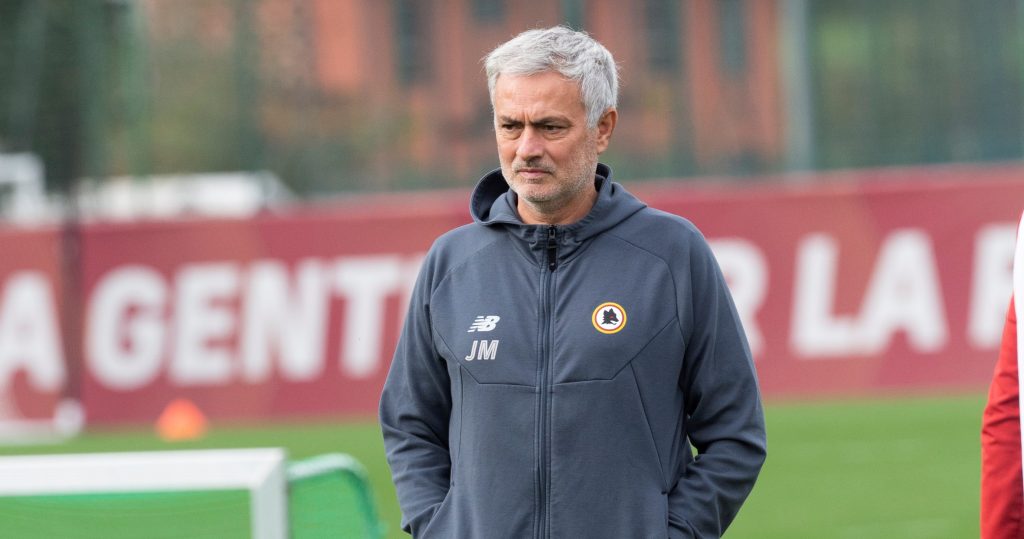 Mourinho AS Roma Training Session