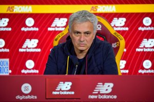 mourinho  AS Roma Training Session &amp; Conference