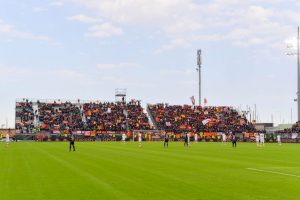 settore ospiti tifosi Venezia FC v AS Roma - Serie A