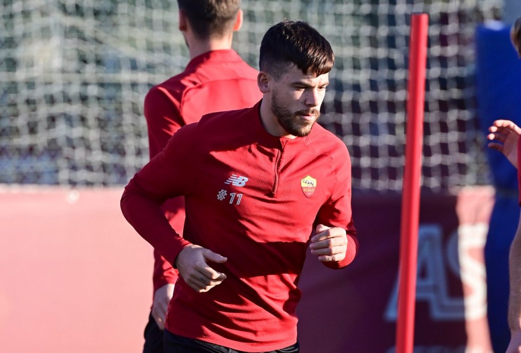allenamento roma trigoria carles perez
