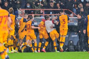 Afena Felix Genoa CFC v AS Roma - Serie A