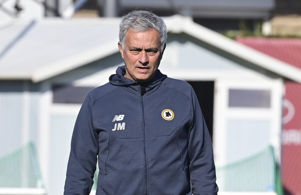 mourinho AS Roma Training Session