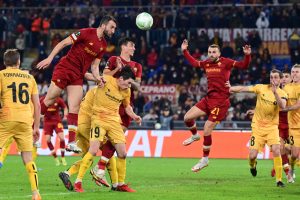 cristante AS Roma v FK Bodo/Glimt: Group C - UEFA Europa Conference League